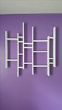 Random Thoughts- Floating Shelves-Modern Shelving-Wall Art-Shelf-Geometric-Dvd Storage-Bookshelf 2 small