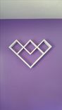X1- Floating Shelves Modern Shelving-Wall Art-Wall Decor-Shelf-Geometric-Simple 2 small