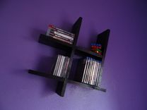 Small Shelf Organizer- Floating Shelves-Wall Art-Wall Decor-Dvd Storage-Bathroom Shelf 3 small