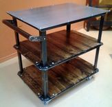 Modern Industrial / Vintage Style Cart 3 small
