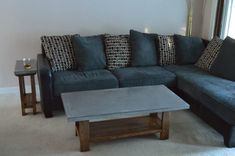 Concrete Table Set 5 small