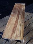 Rustic Spalted Maple Bench 1 small