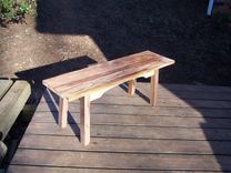 Rustic Spalted Maple Bench 2 small