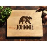 Maple Cutting Board | Personalized Engraving 1 small
