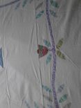 Appliqued Quilt With A Bouquet Of Flowers 4 small
