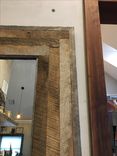 Reclaimed Wood Leaning Wall Mirror Or Door. 2 small