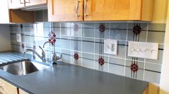 Custom Made Glass Tiles For Kitchen Backsplash 4 small