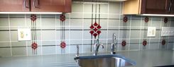 Custom Made Glass Tiles For Kitchen Backsplash 3 small
