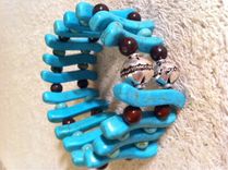 Handmade Copper Fan Pulleys And Crystals 1 small