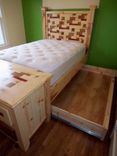 Custom Pine Trundle Bed 1 small
