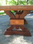 Custom Farm Table And Bench 2 small