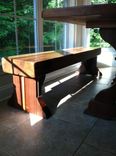 Custom Farm Table And Bench 4 small