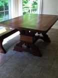 Custom Farm Table And Bench 6 small