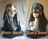 Black Swan, White Swan Masks 2 small
