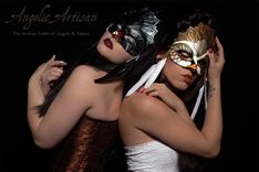 Black Swan, White Swan Masks 1 small