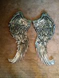 Angel Wings Wall Decor Wood Carving 1 small