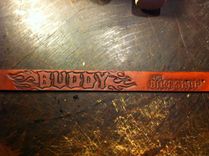 Leather Dog Collars 3 small