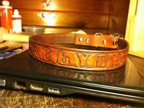 Leather Dog Collars 4 small