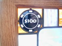 Poker Trophy In Stained Glass 4 small