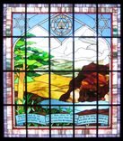 Messianic Church Stained Glass 2 small