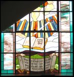 Messianic Church Stained Glass 3 small