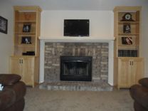 Custom Cabinetry Bookshelves 1 small