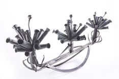 Hand Forged Steel Abstract Sculpture 1 small