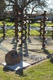 Public Art Installation-Abstract Steel Spiral 2 small