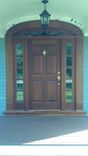 Custom Mahogany Exterior Entry + Portico 2 small