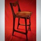Maloof Armless Barstool 1 small