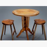 Caged Barley Twist Pub Table 4 small