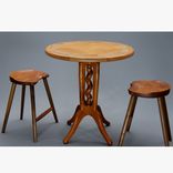 Caged Barley Twist Pub Table 5 small