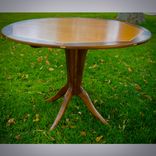 The Sleek Pedestal Table 1 small