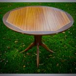 The Sleek Pedestal Table 4 small