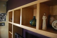 Birdseye & Curly Maple Entertainment Center 3 small