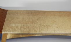 Curly Maple & Curly Cherry Coffee Table 4 small