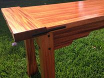 Greene And Greene Inspired Mahogany Table 6 small