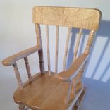 Kids Rocking Chair In Curly Maple 1 small