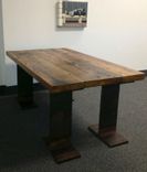 Reclaimed Barn Wood And Rustic Steel Desings 5 small