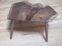 Natural Edge Walnut End Table 1 small