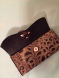 Ladies Genuine Embossed Leather Wallet 5 small