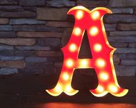Vintage Marquee Letters - Circus Style 2 small