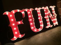 Vintage Marquee Letters - Circus Style 1 small