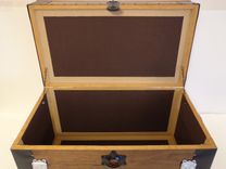 Walnut Steamer Trunk, Dome Top Trunk, Blanket Chest, Storage Chest, Antique Trunk 4 small