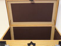 Ash Steamer Trunk, Dome Top Trunk, Blanket Chest, Storage Chest, Antique Trunk 4 small