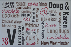 Wedding Sign, Wedding Banner, Wedding Location, Family Name Sign, House Sign, Business Logo, Plaques 1 small