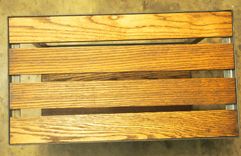 Industrial Side Table - Oak Pallet Top 3 small