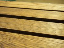 Industrial Side Table - Oak Pallet Top 5 small