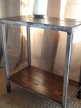 Industrial Side Table - Exposed Welded Steel 2 small