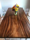 Modern Live Edge Dining Table, Rustic Live Edge Table 2 small